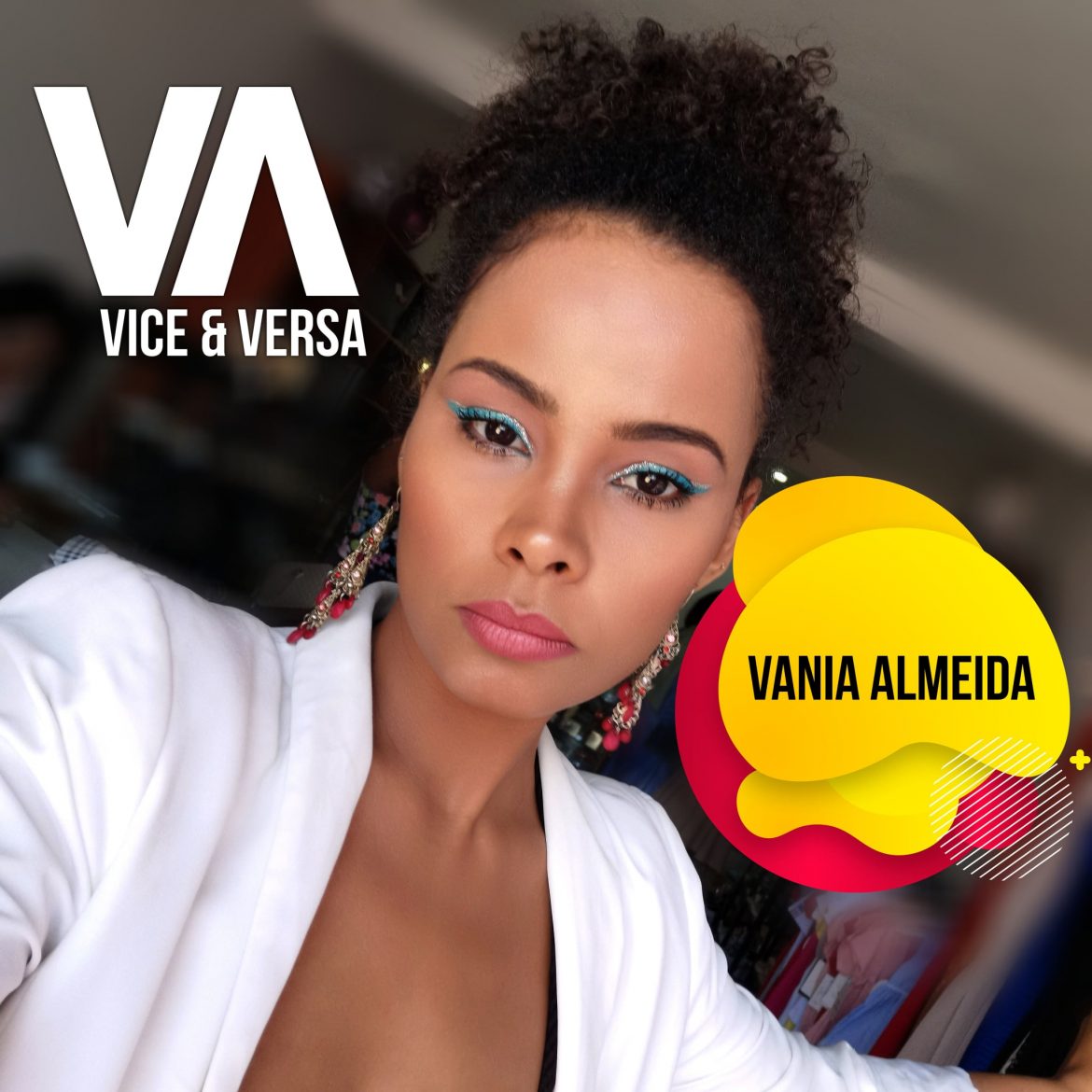 Vânia Almeida comentadora de Moda na Vice & Versa