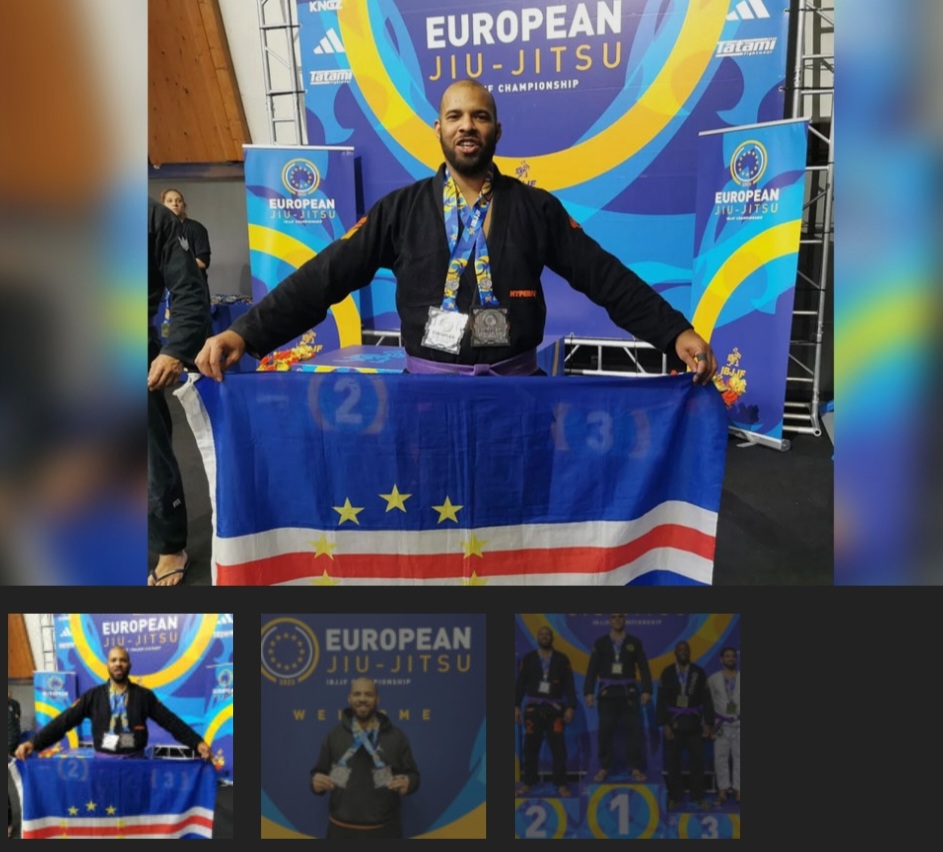 Yanick Duarte conquista duas medalhas de prata no campeonato de Jui- Jitsu